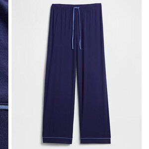 GAP Softest Modal PJ Pants - navy blue, S Tall